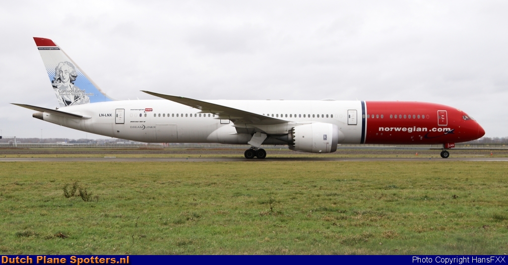 LN-LNX Boeing 787-9 Dreamliner Norwegian Air Shuttle by HansFXX