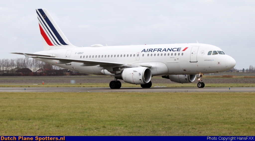 F-GRHT Airbus A319 Air France by HansFXX