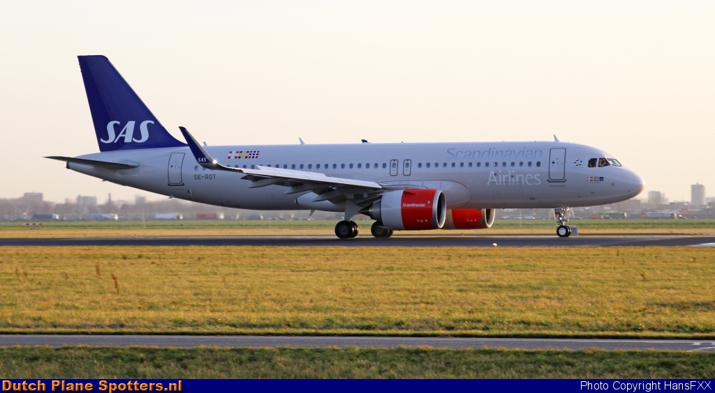 SE-ROT Airbus A320neo SAS Scandinavian Airlines by HansFXX