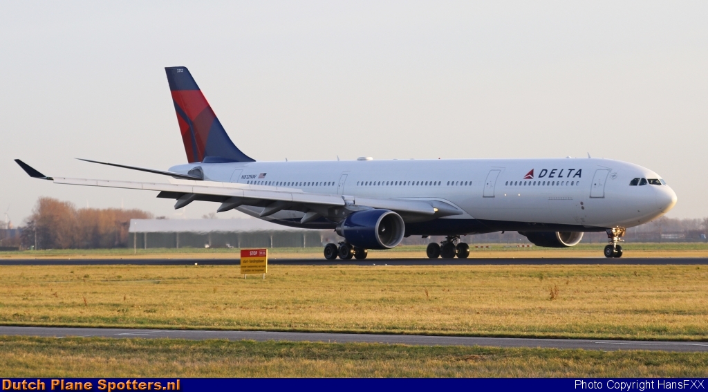 N812NW Airbus A330-300 Delta Airlines by HansFXX