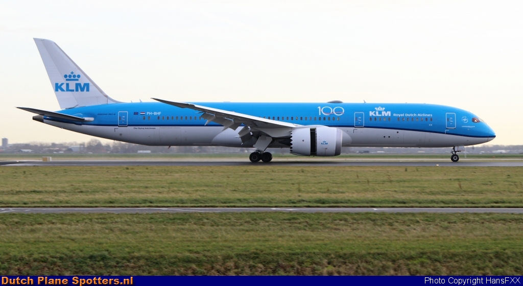 PH-BHF Boeing 787-9 Dreamliner KLM Royal Dutch Airlines by HansFXX
