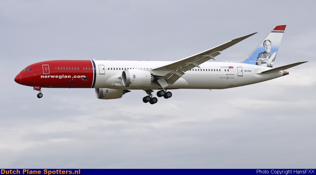 SE-RXZ Boeing 787-9 Dreamliner Norwegian Air Sweden by HansFXX