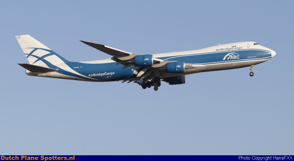 VQ-BLR Boeing 747-8 AirBridgeCargo by HansFXX
