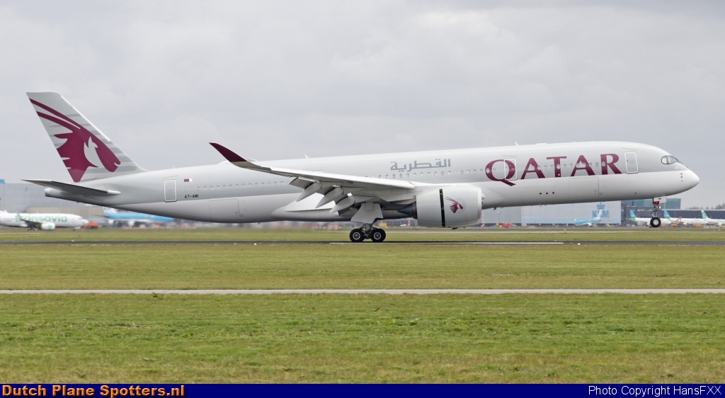 A7-AMI Airbus A350-900 Qatar Airways by HansFXX