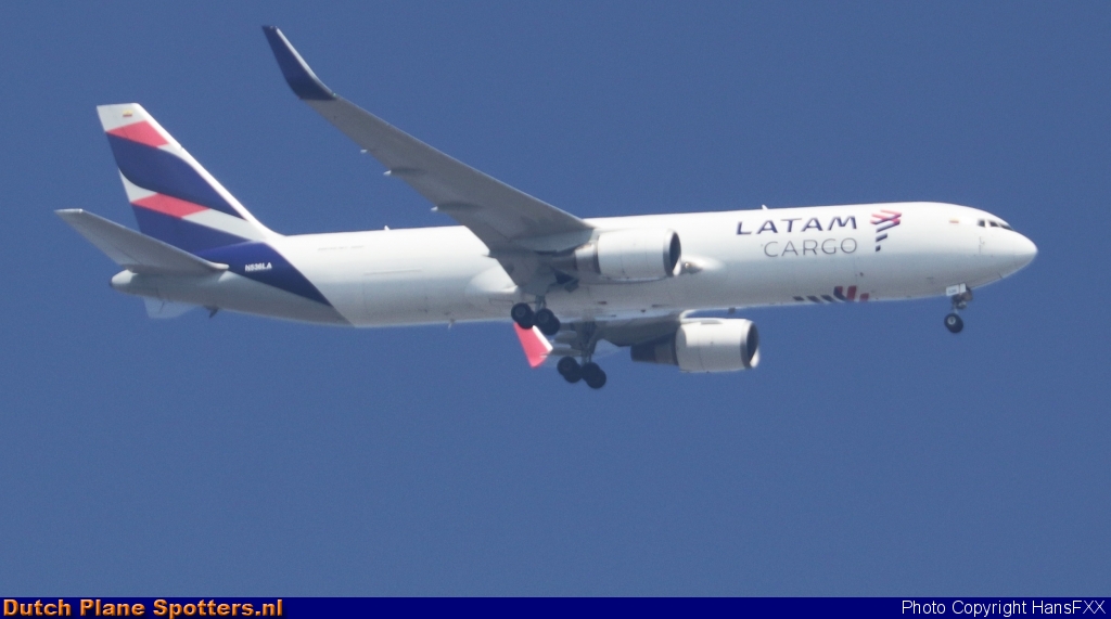 N536LA Boeing 767-200 LATAM Cargo Colombia by HansFXX
