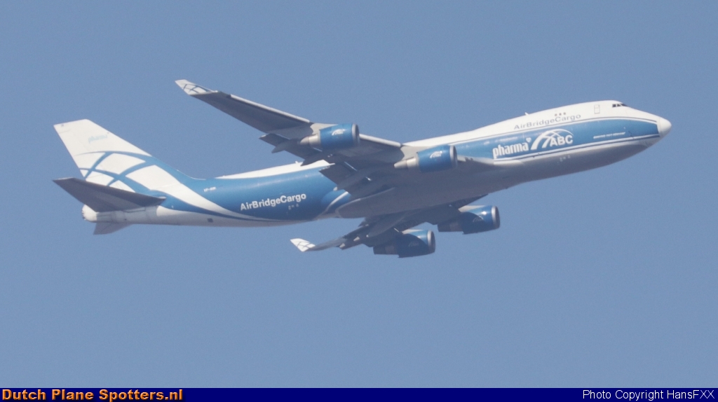 VP-BIM Boeing 747-400 AirBridgeCargo by HansFXX