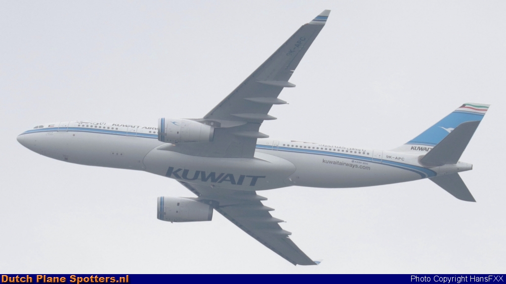 9K-APC Airbus A330-200 Kuwait Airways by HansFXX