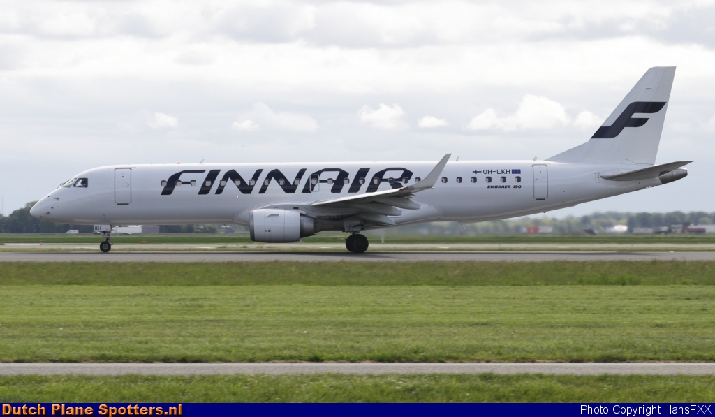 OH-LKH Embraer 190 Finnair by HansFXX