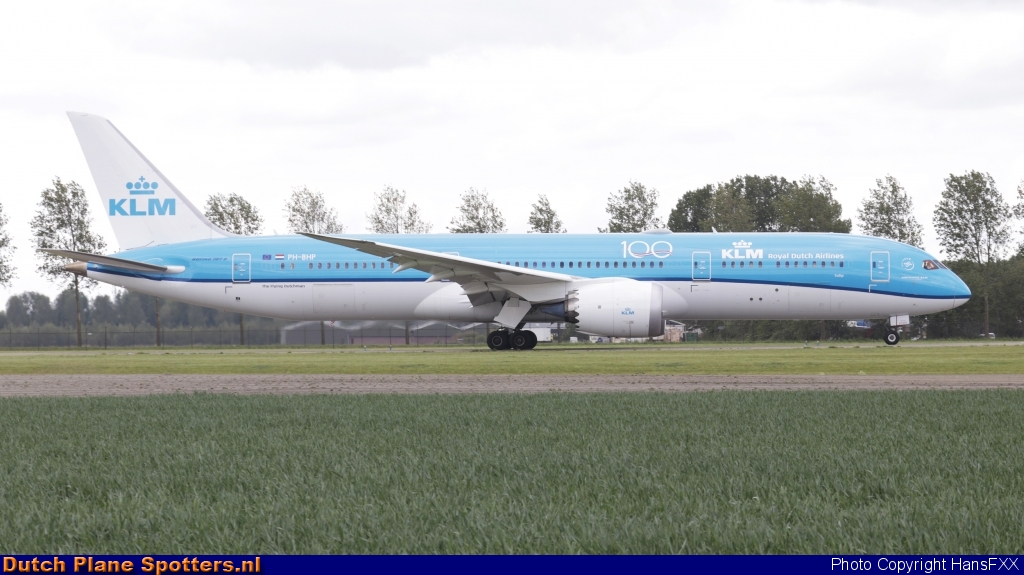 PH-BHP Boeing 787-9 Dreamliner KLM Royal Dutch Airlines by HansFXX