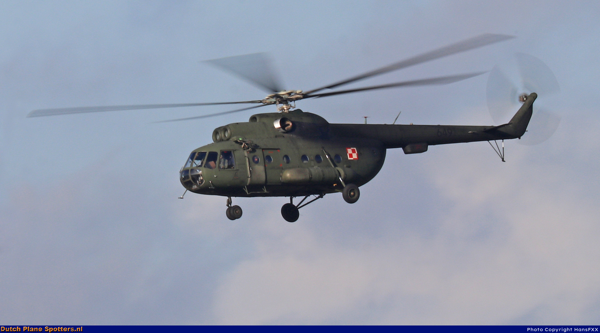 649 Mil Mi-8 MIL - Polish Air Force by HansFXX