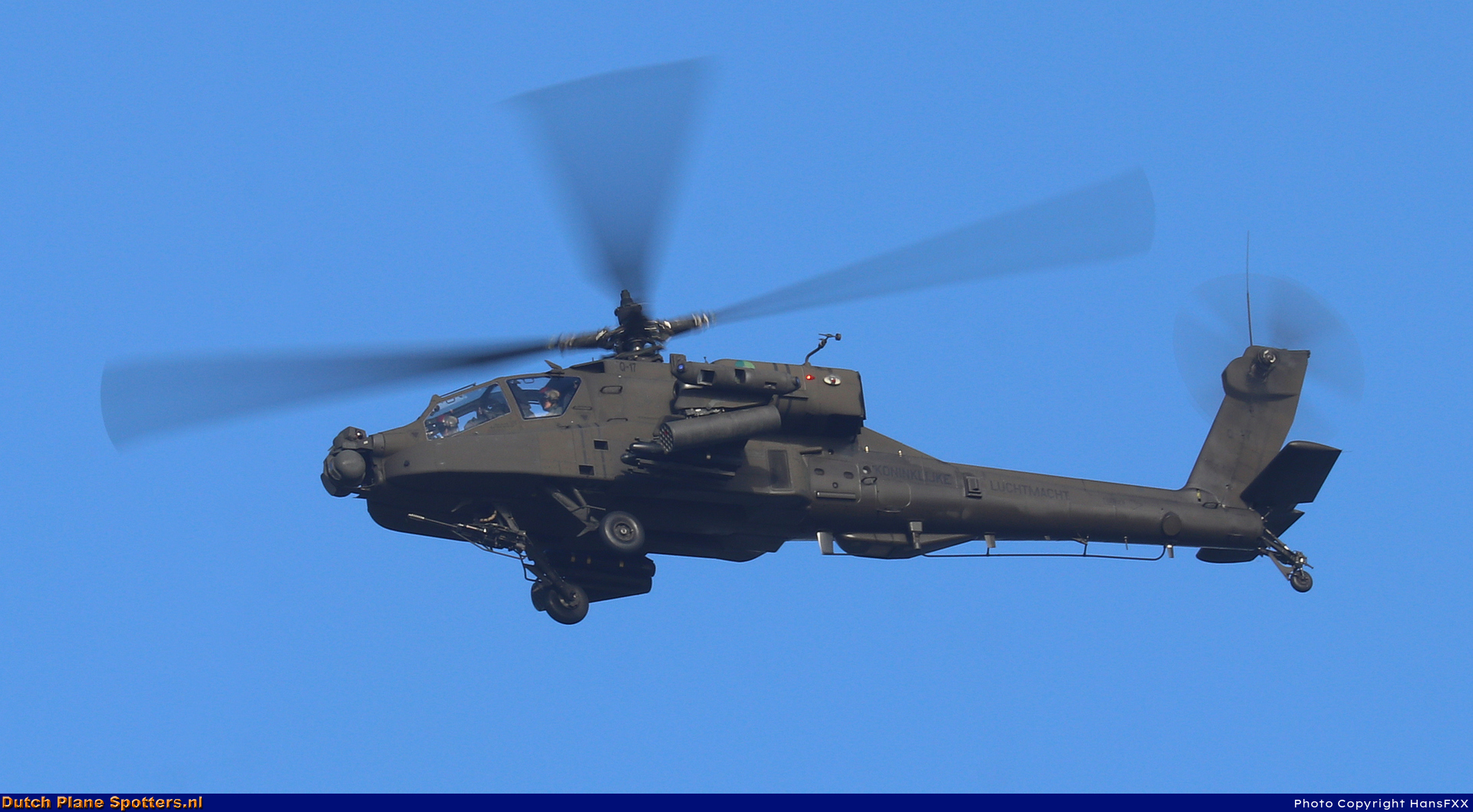 Q-17 Boeing AH-64 Apache MIL - Dutch Royal Air Force by HansFXX