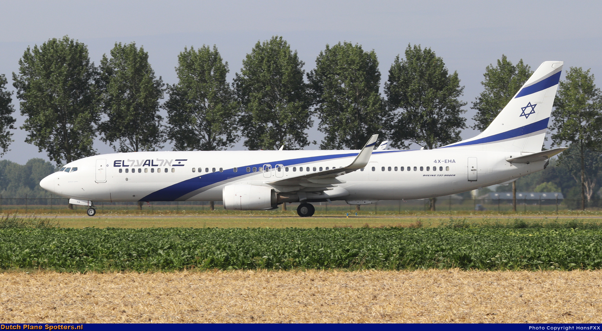 4X-EHA Boeing 737-900 El Al Israel Airlines by HansFXX