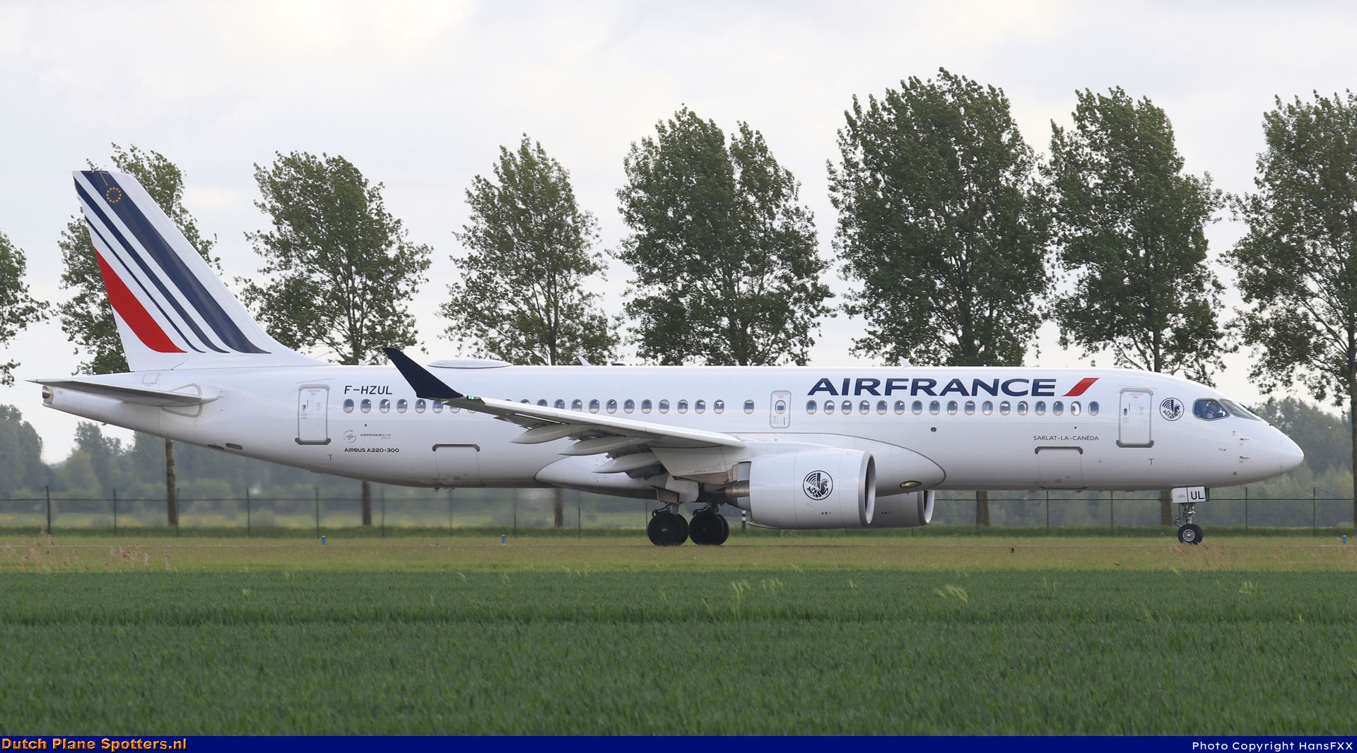 F-HZUL Airbus A220-300 Air France by HansFXX