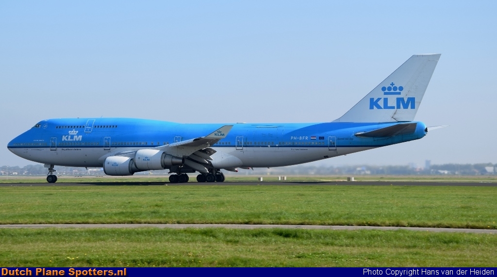 PH-BFR Boeing 747-400 KLM Royal Dutch Airlines by Hans van der Heiden