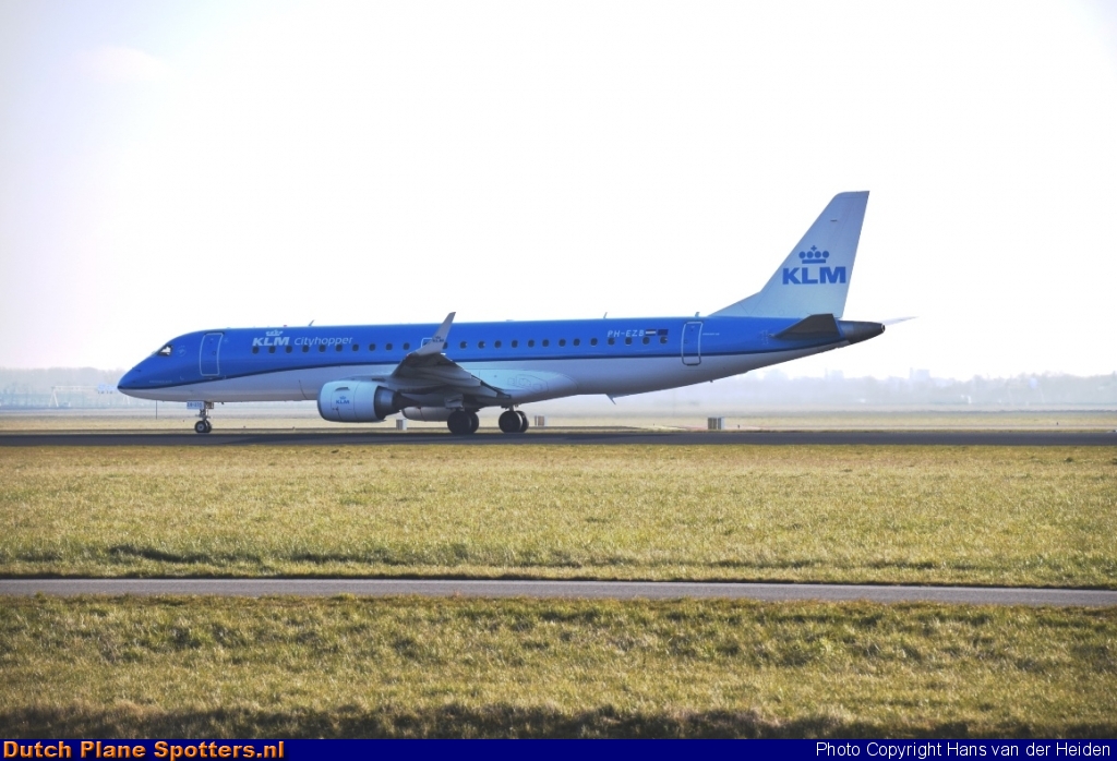PH-EZB Embraer 190 KLM Cityhopper by Hans van der Heiden