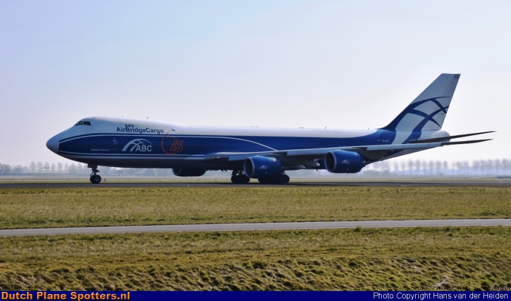 VQ-BGZ Boeing 747-8 AirBridgeCargo by Hans van der Heiden