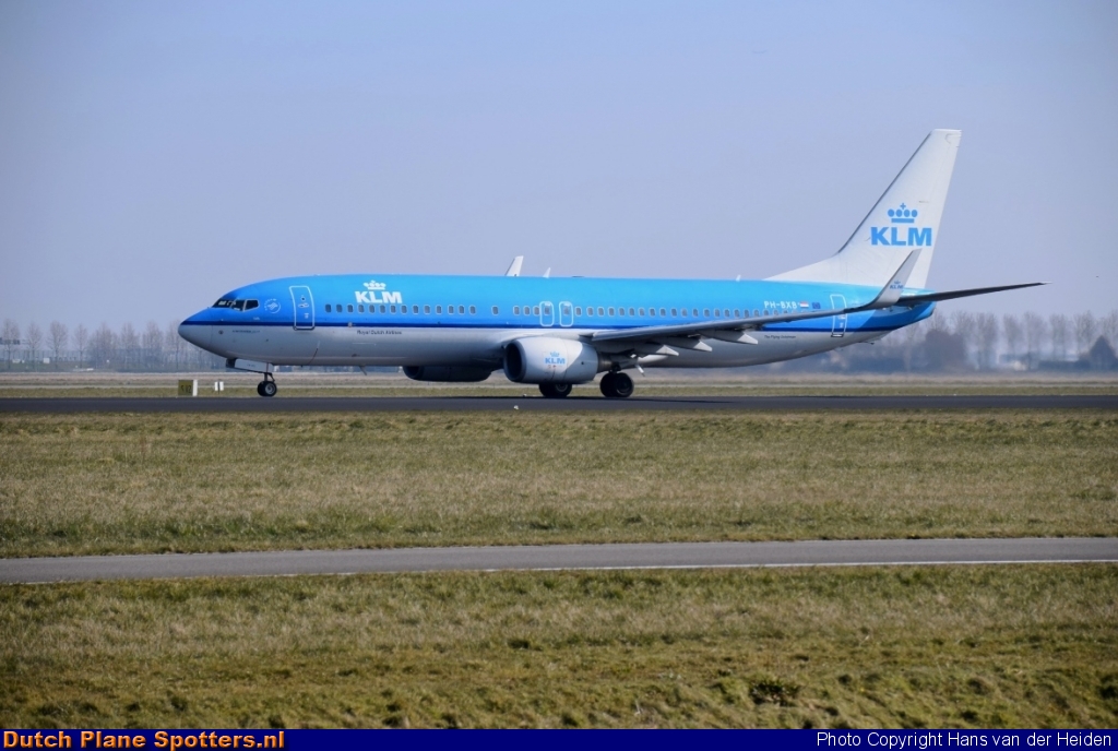 PH-BXB Boeing 737-800 KLM Royal Dutch Airlines by Hans van der Heiden