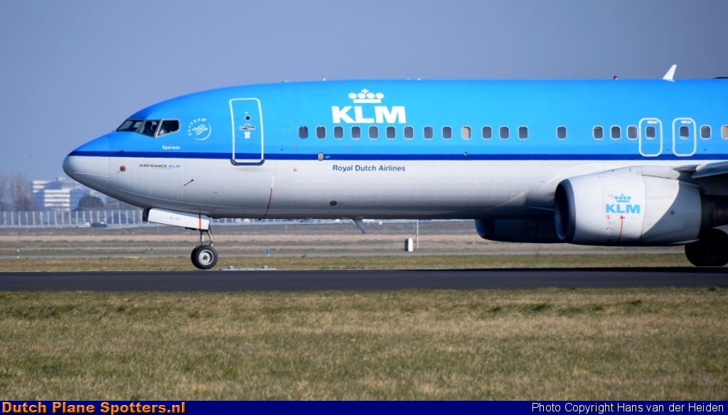 PH-BXL Boeing 737-800 KLM Royal Dutch Airlines by Hans van der Heiden
