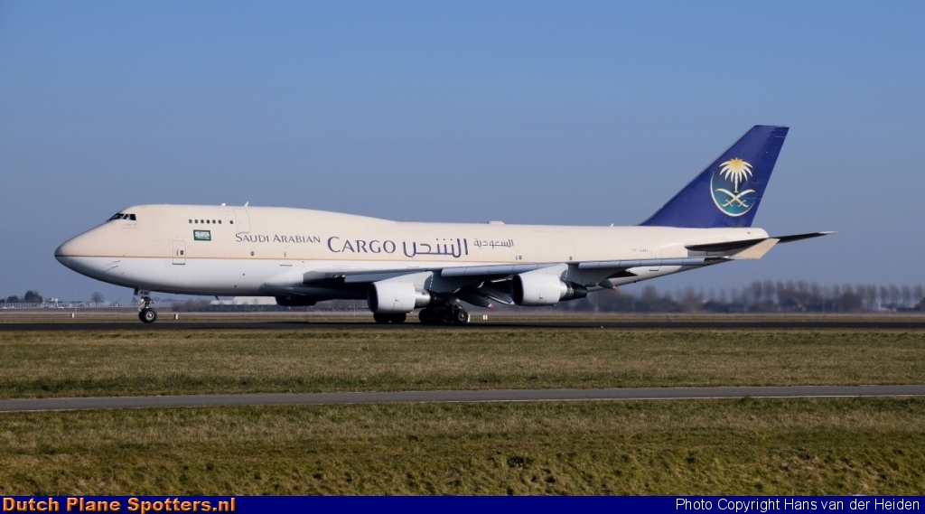 TF-AMI Boeing 747-400 Saudi Arabian Cargo by Hans van der Heiden