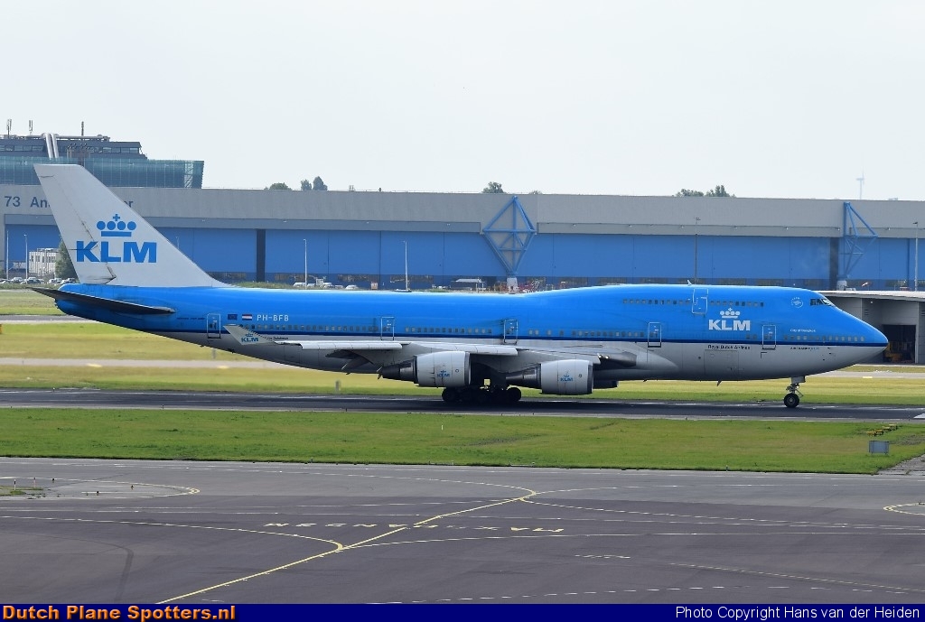 PH-BFB Boeing 747-400 KLM Royal Dutch Airlines by Hans van der Heiden