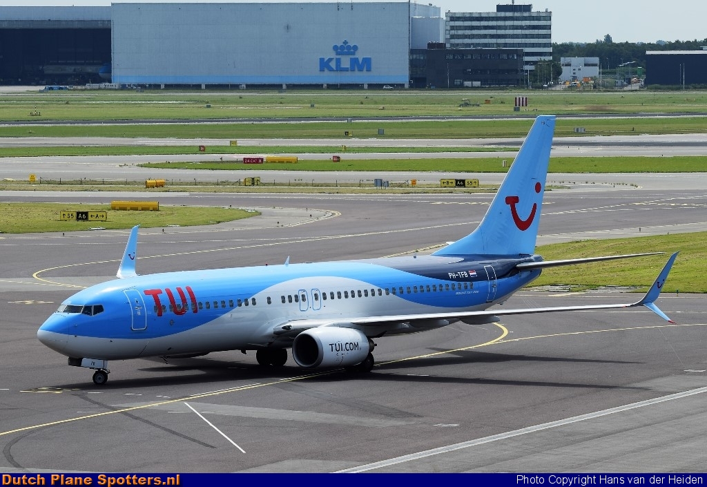PH-TFB Boeing 737-800 TUI Airlines Netherlands by Hans van der Heiden