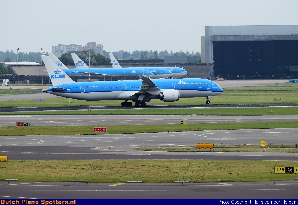 PH-BHG Boeing 787-9 Dreamliner KLM Royal Dutch Airlines by Hans van der Heiden