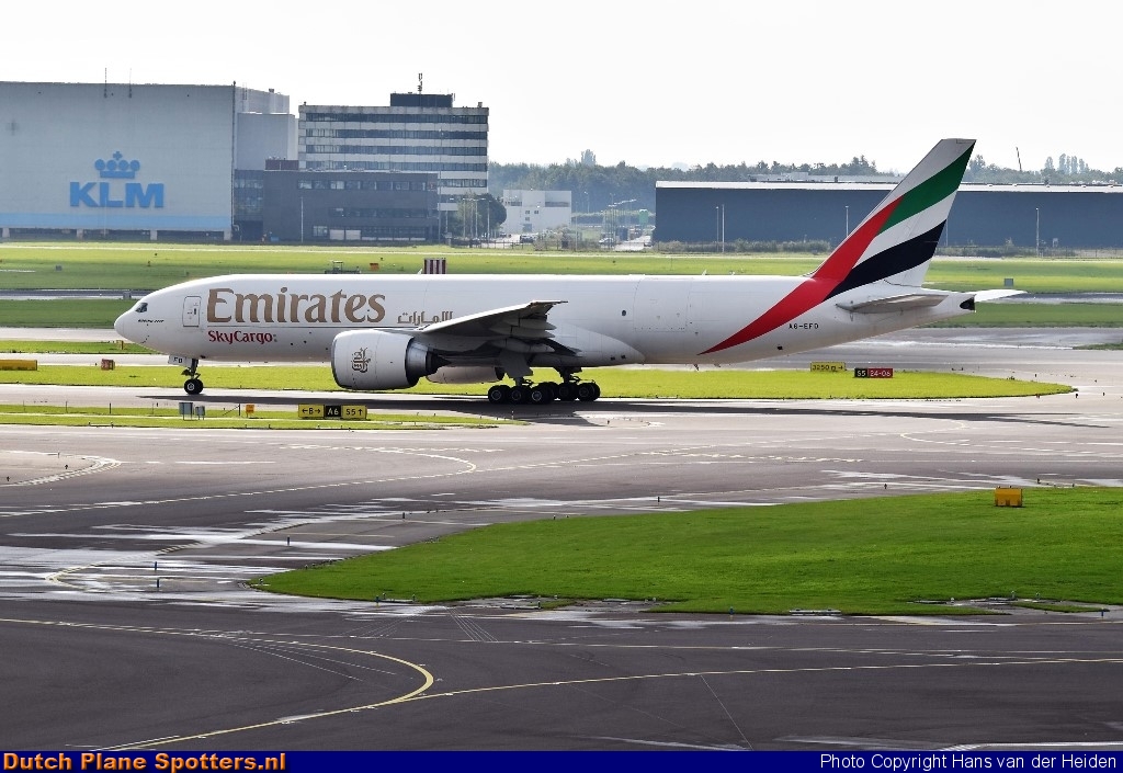 A6-EFD Boeing 777-F Emirates Sky Cargo by Hans van der Heiden
