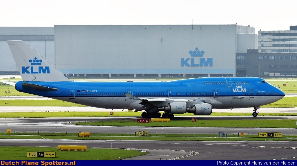 PH-BFL Boeing 747-400 KLM Royal Dutch Airlines by Hans van der Heiden