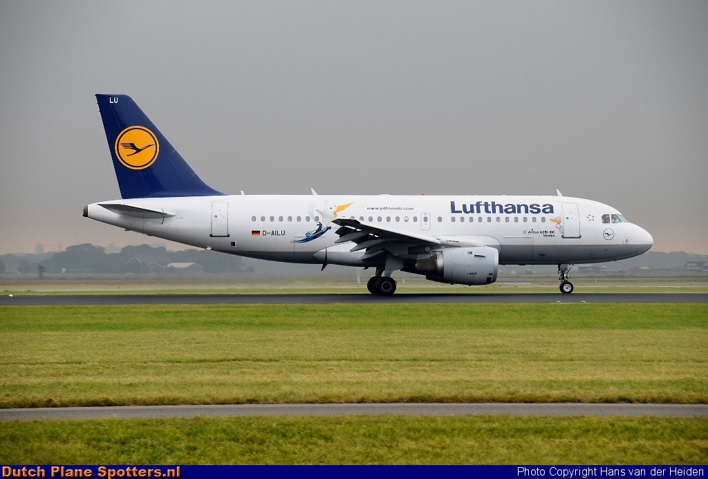 D-AILU Airbus A319 Lufthansa by Hans van der Heiden