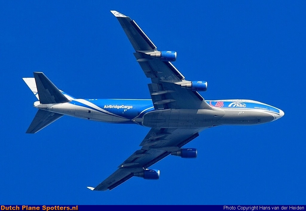 VP-BIG Boeing 747-400 AirBridgeCargo by Hans van der Heiden