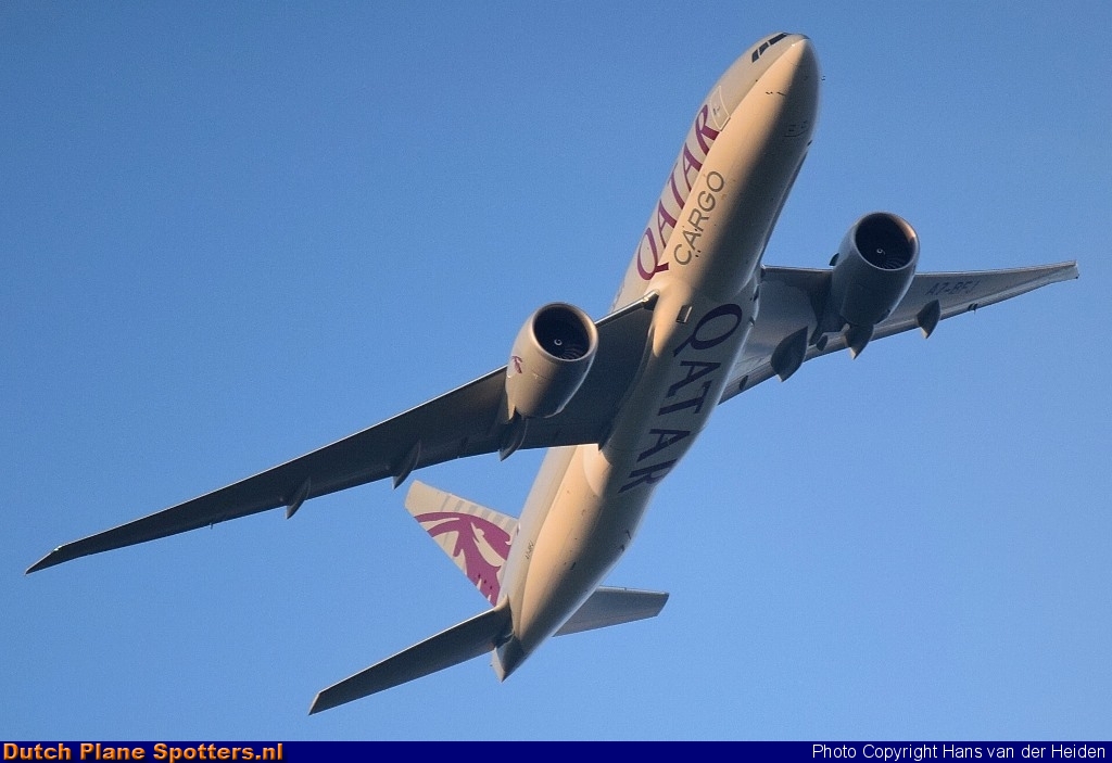 A7-BFJ Boeing 777-F Qatar Airways Cargo by Hans van der Heiden