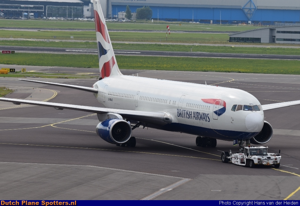 G-BNWB Boeing 767-300 British Airways by Hans van der Heiden