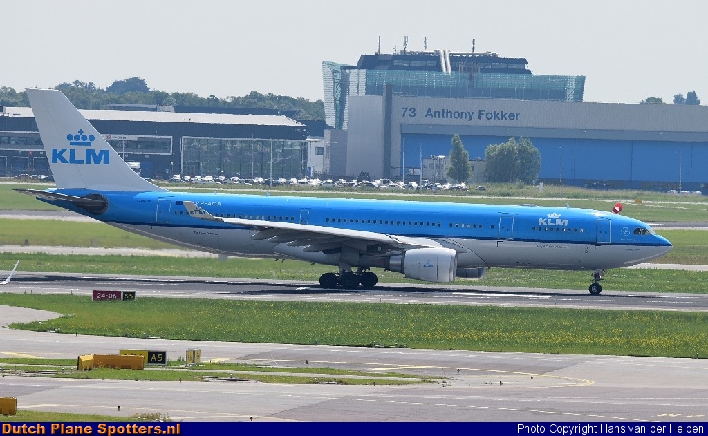 PH-AOA Airbus A330-200 KLM Royal Dutch Airlines by Hans van der Heiden