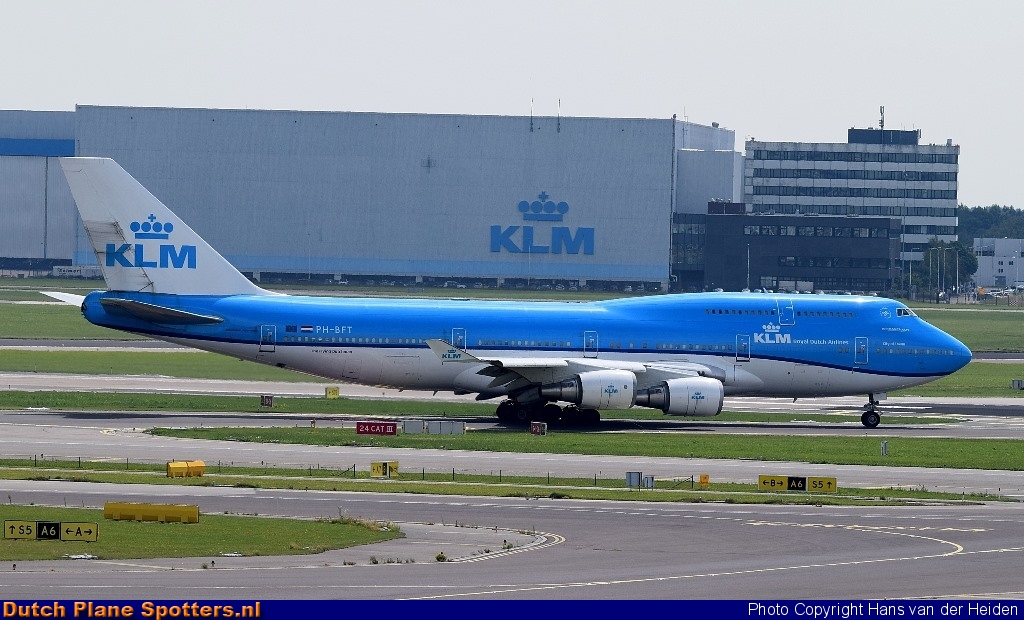 PH-BFT Boeing 747-400 KLM Royal Dutch Airlines by Hans van der Heiden