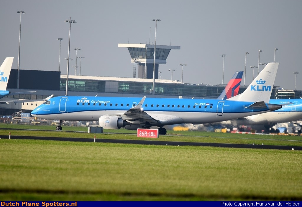 PH-EXF Embraer 190 KLM Cityhopper by Hans van der Heiden