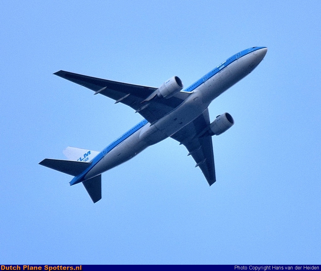 PH-BQI Boeing 777-200 KLM Asia by Hans van der Heiden
