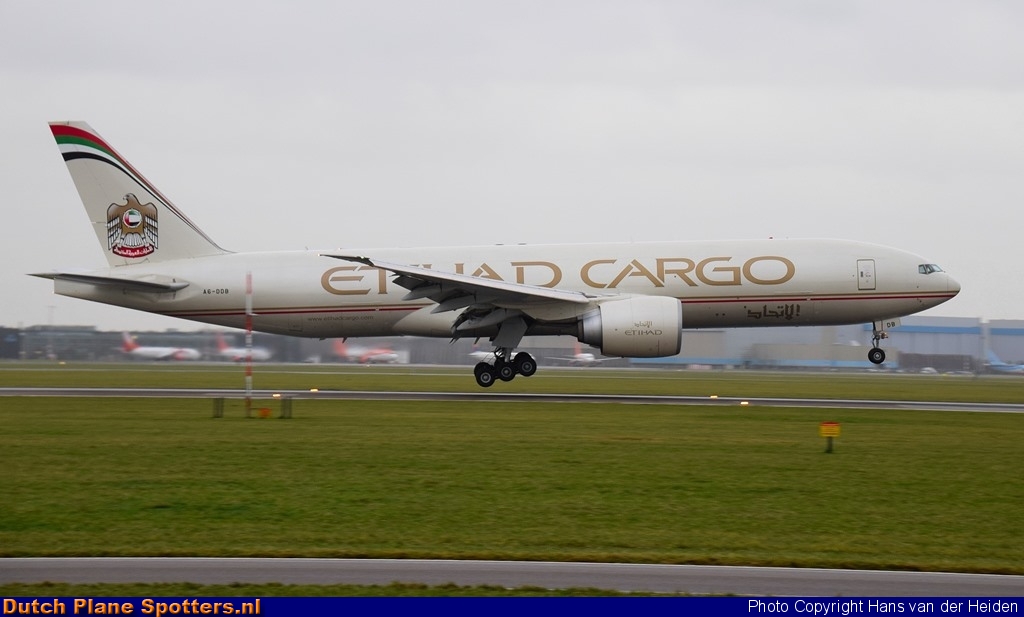 A6-DDB Boeing 777-F Etihad Cargo by Hans van der Heiden