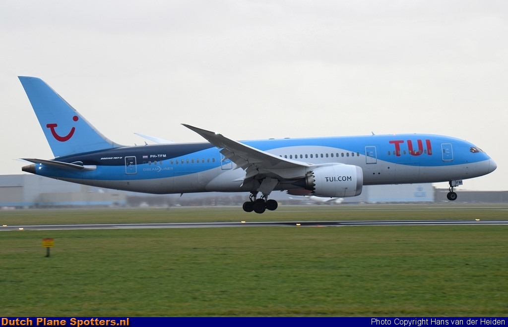 PH-TFM Boeing 787-8 Dreamliner TUI Airlines Netherlands by Hans van der Heiden
