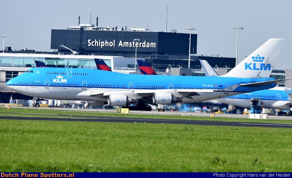 PH-BFB Boeing 747-400 KLM Royal Dutch Airlines by Hans van der Heiden
