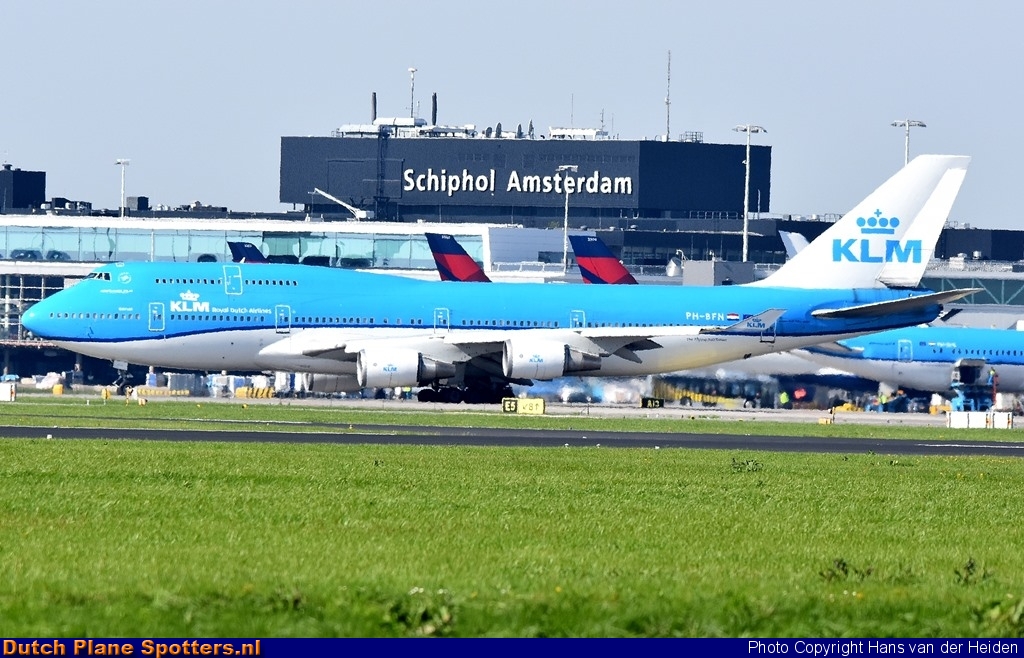 PH-BFN Boeing 747-400 KLM Royal Dutch Airlines by Hans van der Heiden
