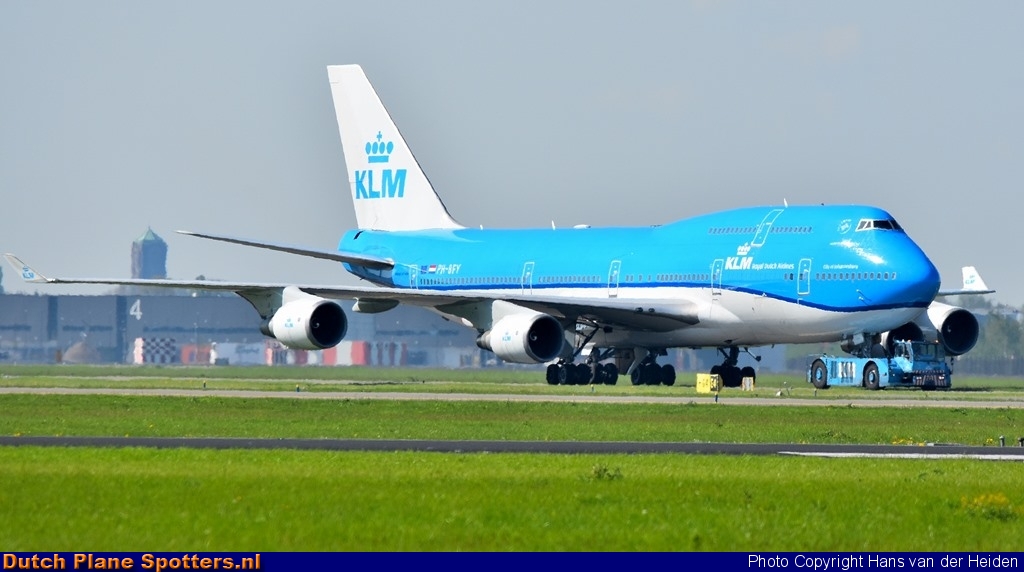PH-BFY Boeing 747-400 KLM Royal Dutch Airlines by Hans van der Heiden