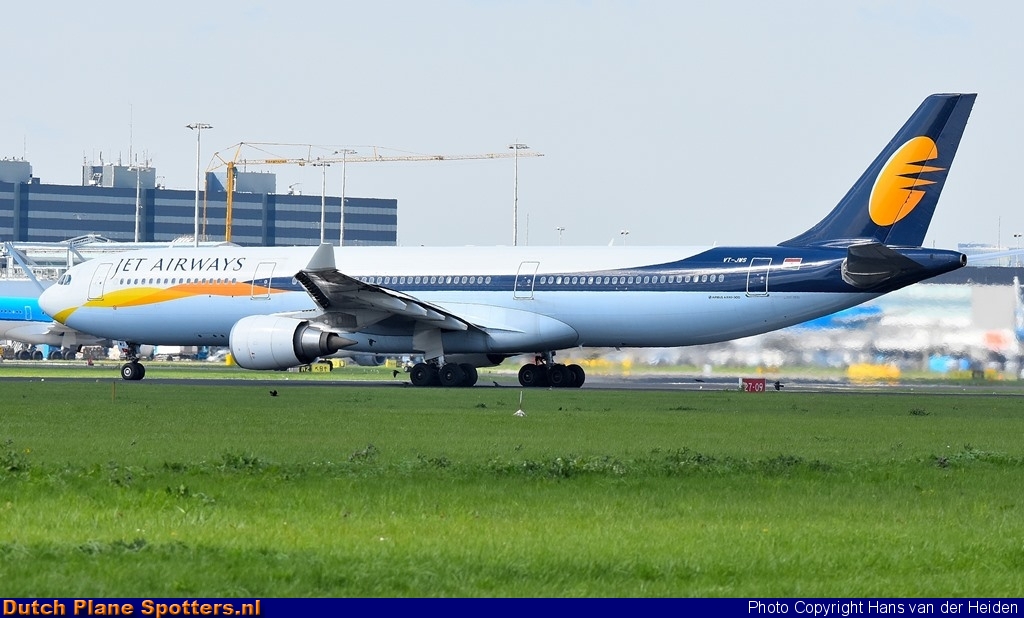 VT-JWS Boeing 777-300 Jet Airways by Hans van der Heiden
