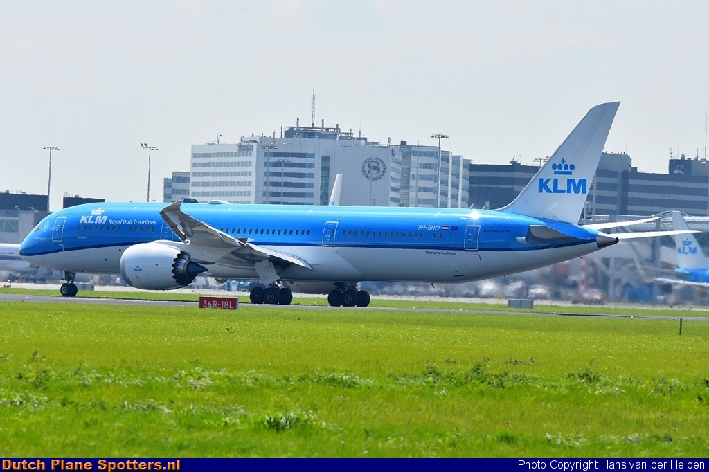 PH-BHO Boeing 787-9 Dreamliner KLM Royal Dutch Airlines by Hans van der Heiden
