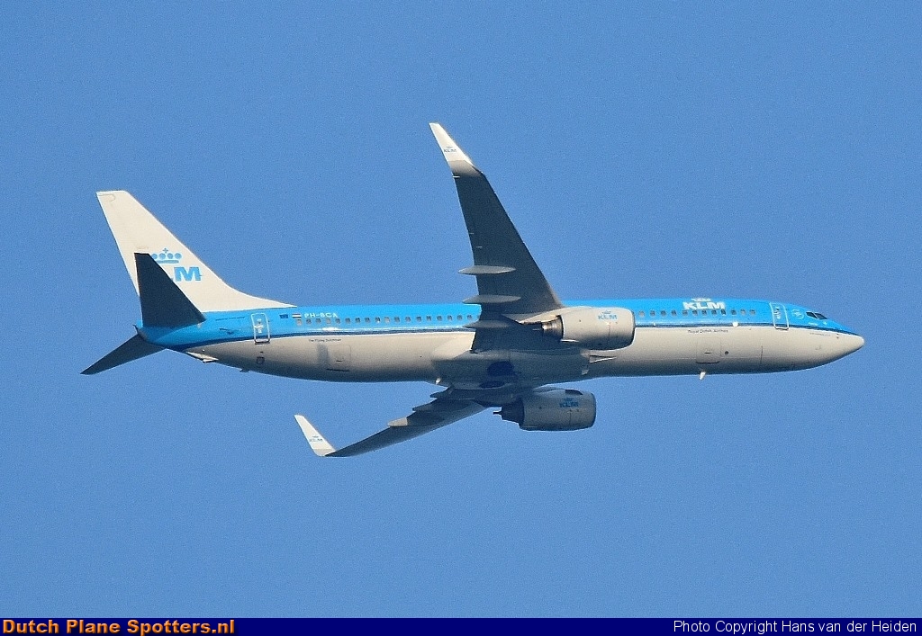 PH-BCA Boeing 737-800 KLM Royal Dutch Airlines by Hans van der Heiden