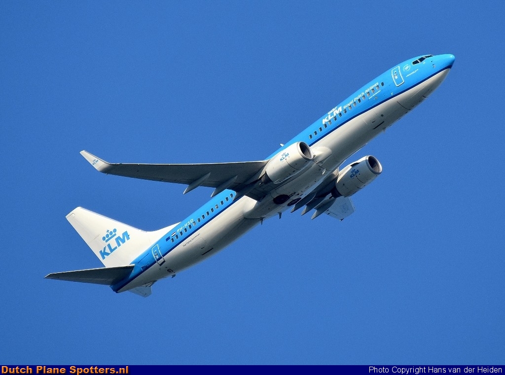PH-HSD Boeing 737-800 KLM Royal Dutch Airlines by Hans van der Heiden