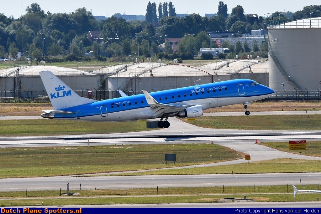PH-EXP Embraer 175 KLM Cityhopper by Hans van der Heiden
