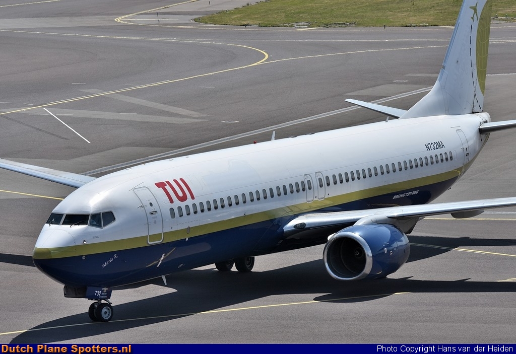 N732MA Boeing 737-800 Miami Air (TUI Airlines Netherlands) by Hans van der Heiden