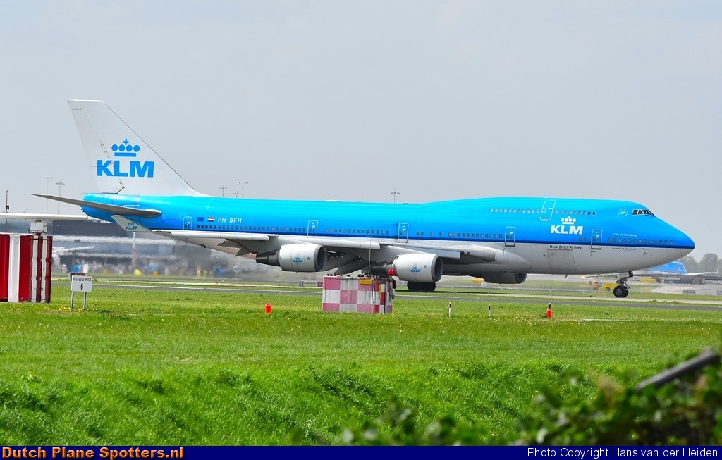 PH-BFH Boeing 747-400 KLM Royal Dutch Airlines by Hans van der Heiden
