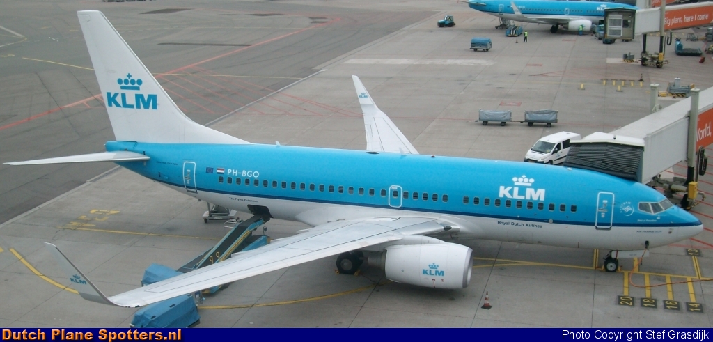 PH-BGO Boeing 737-700 KLM Royal Dutch Airlines by Stef Grasdijk