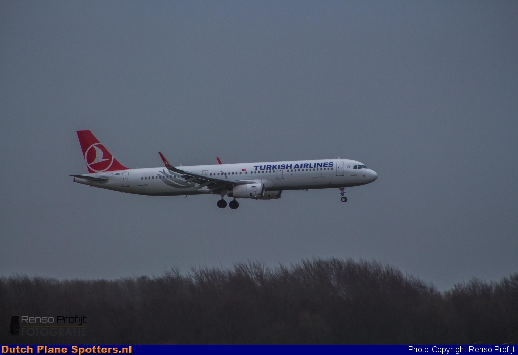 TC-JTE Airbus A321 Turkish Airlines by Renso Profijt